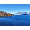 Arctic dreamy mountains
