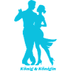 Tanzendes Pärchen Silhouette