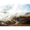 Beautiful misty landscape
