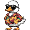 Goose Comic Holiday