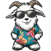 Mountain Goat Comic Vacation