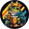 Frosch Bier Lustig