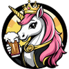 Einhorn Bier Lustig
