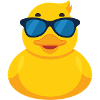 Sunglasses Rubber Duck