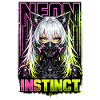 Neon Instinct Cyberpunk Katzenmädchen Style
