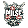 PULSE Owls and Peonies Nature Motif