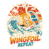 Wingfoil Wave Rider Sunset