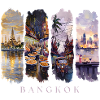 Bangkok Design – Thailand City Trip Motif