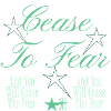 Angst Besiegen Spruch Design