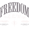 Freiheit Emblem Druckdesign