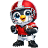 Cute Penguin Football Player American Football
