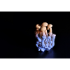 Luminous Mushroom Cluster Neon Glow