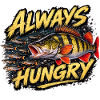 Always Hungry – Aggressives Barschangel-Design