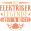 Elektriker Legende im Ruhestand - Geschenk Rente