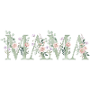Mom Floral Lettering