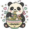 Kawaii Panda Ramen