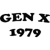 Gen X 1979 Retro Silhouette