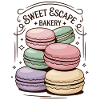 Macaron T-Shirt Sweet Escape Bakery