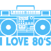 80s Boombox Statement