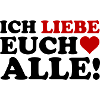 Liebe Herz Motiv