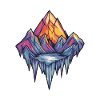 Eisberge Symbol Berge