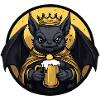 Fledermaus Bier Lustig
