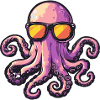 Octopus Comic Holiday
