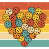 Pickleball Funny Player Love Pickleball Court