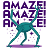 Rocky Inspired Alien Character