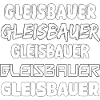 Gleisbauer Typo Kollektion