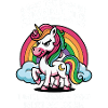 Regenbogen Einhorn Attitüde Geschenk Geschenkidee
