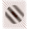 Motif d’illusion en tourbillon circulaire