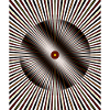 Radialstrahlen Kernmuster