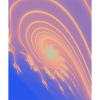 Pastel Spiral Rainbow Swirl