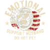 Drapeau émotionnel Gorilla USA