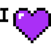 I Love Heart Placeholder Text