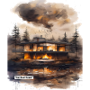 Lakeside Inferno Modern House