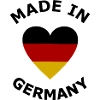 Wappenschild Rot Gold Deutschland