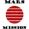 Red Striped Solar Circle Mars