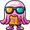 Jellyfish Comic Vacation