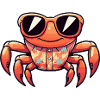 Crab Crab Comic Holiday
