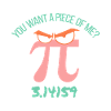 Pi Piece Humor Tee