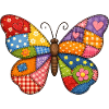 Patchwork Butterfly 