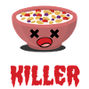 Cereal Killer Breakfast Humor Pun