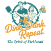 Pickleball Dink Drink Repeat Funny Player