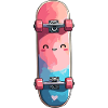 Skateboard aquarelle douillet
