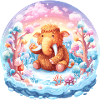 Pastel Mammut Rêve d’Hiver