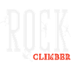 Rock Climber Schriftzug Kletterer Design