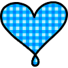 Blaues Herz