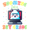 Llama Numérique Arc en Ciel